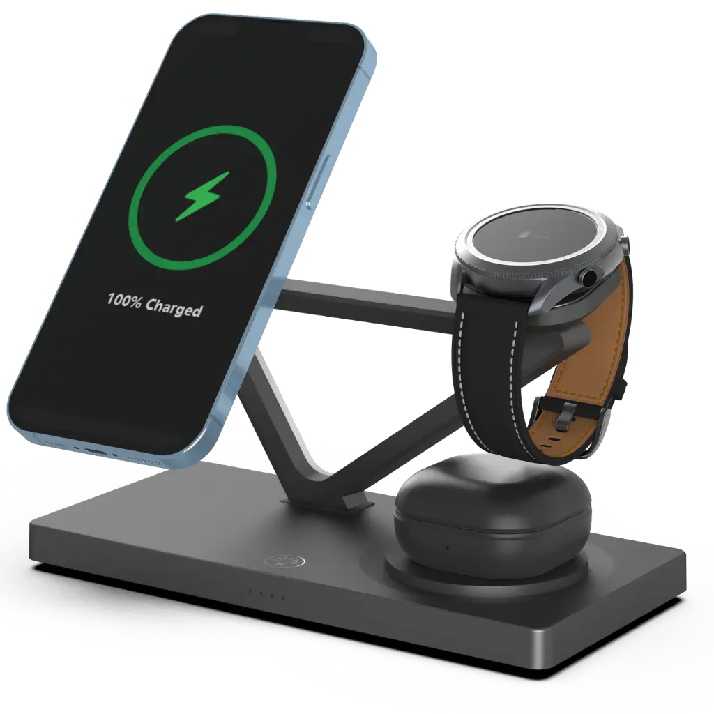 3 in 1 Wireless Samsung Charging Station with MagSafe for Samsung