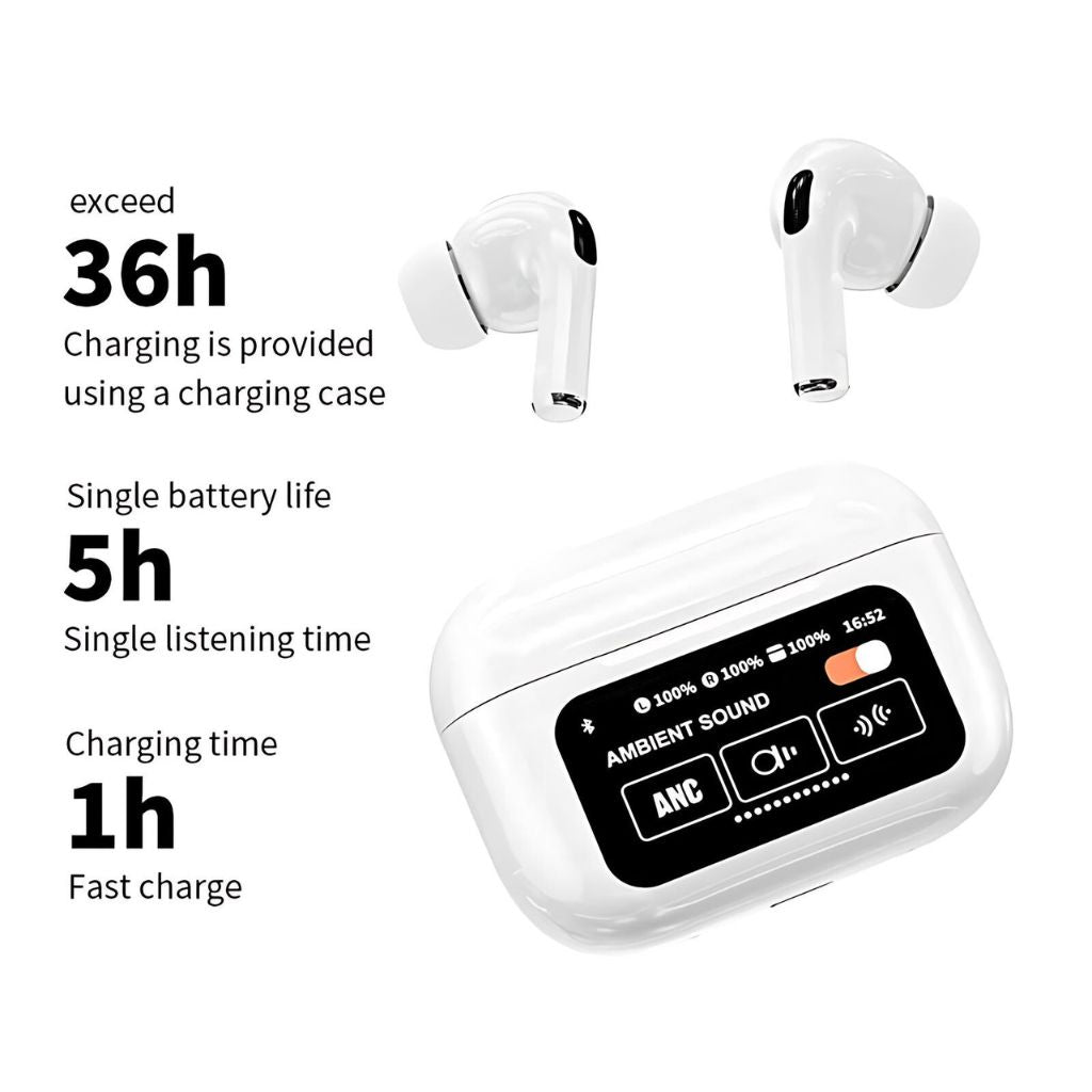 Touchscreen Smart Earbuds