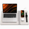 Laptop sleeve that unfolds into a desk mat