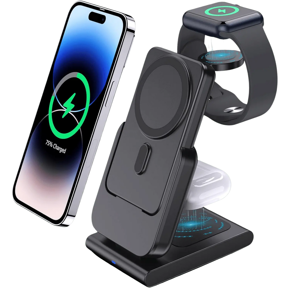 3 in 1 Wireless Chargers for Apple and Samsung Devices Evolved Chargers®