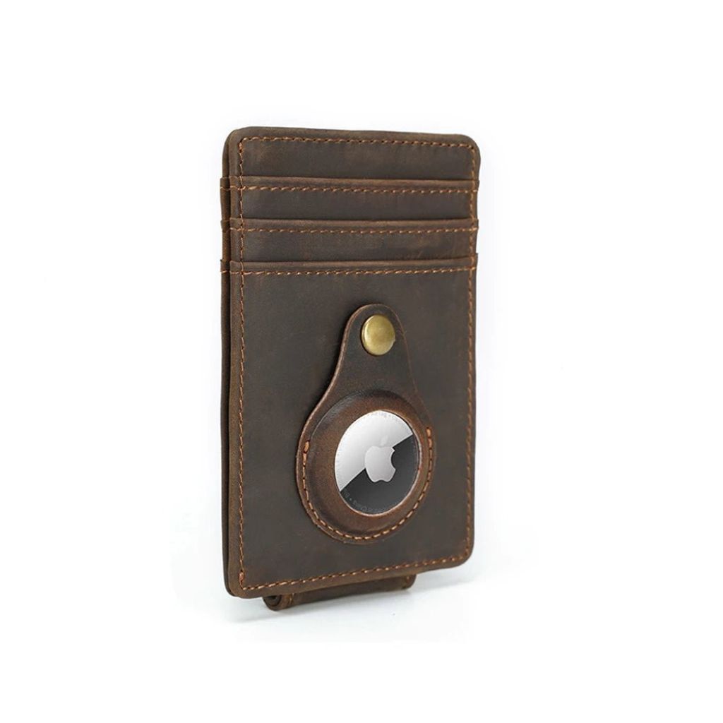 Slim AirTag Leather Wallet