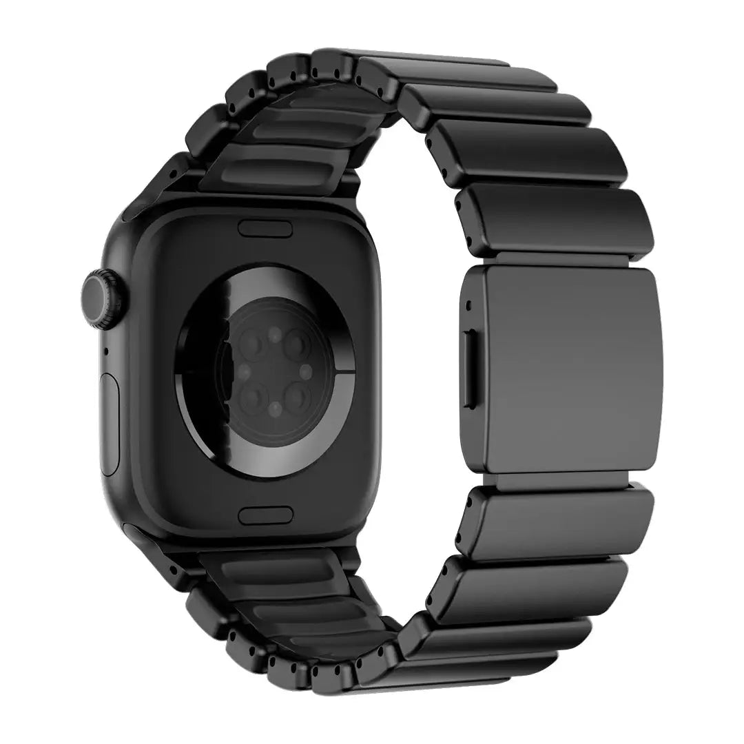 black titanium sport strap apple watch onyx black #color_Black Titanium Onyx Black
