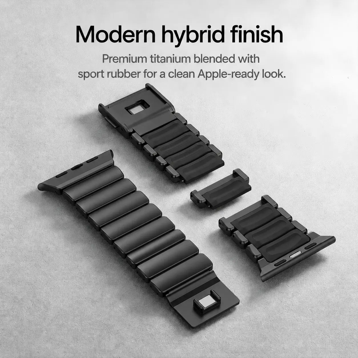 apple watch sport strap black titanium onyx black #color_Black Titanium Onyx Black