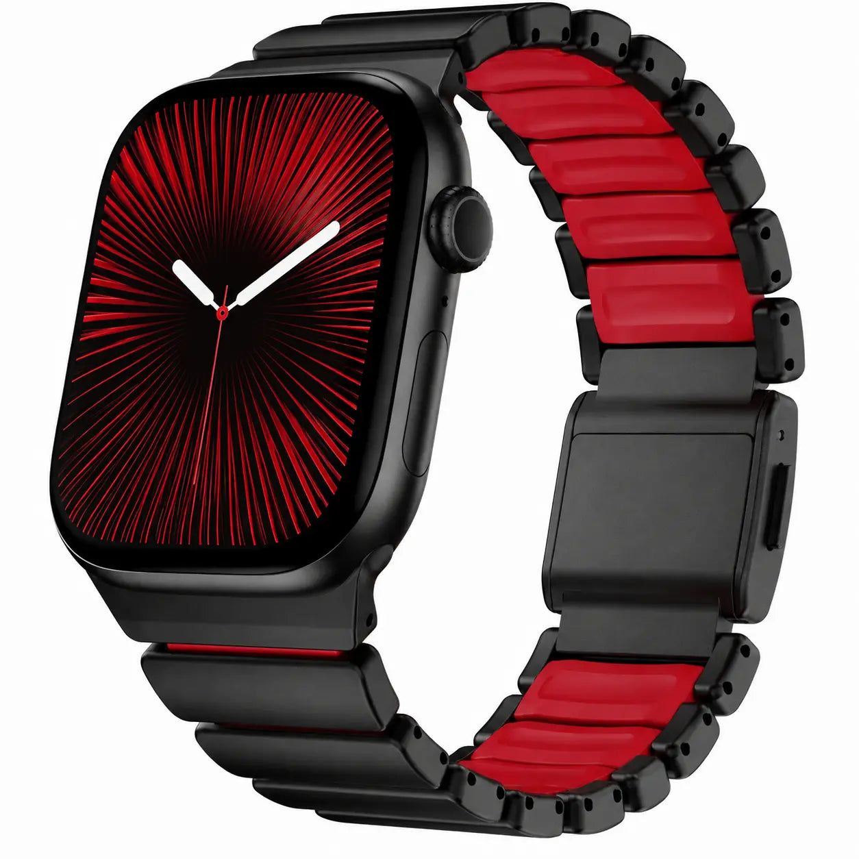 cherry black titanium apple watch strap #color_Black Titanium Cherry
