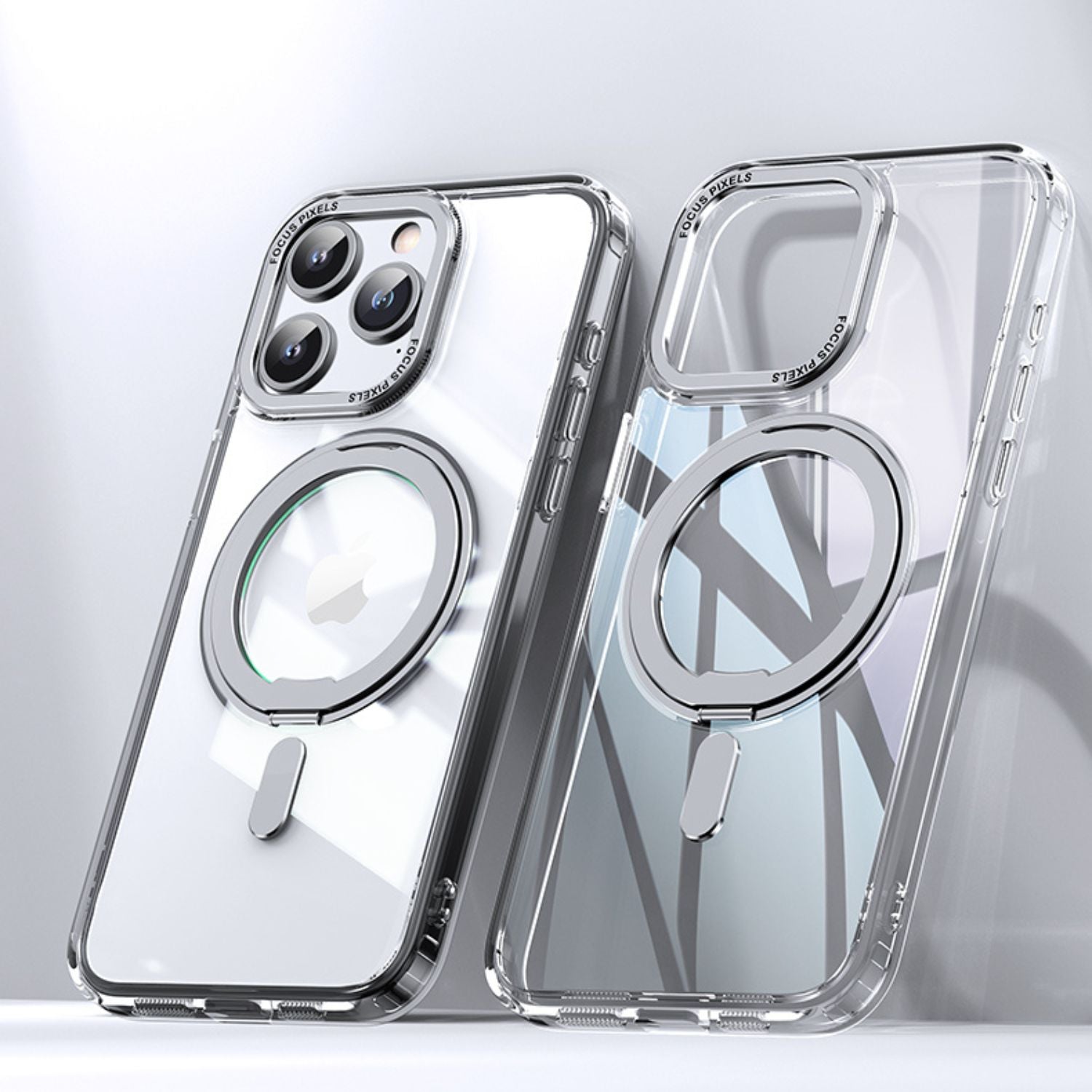 Magnetic Case with Kickstand for iPhone