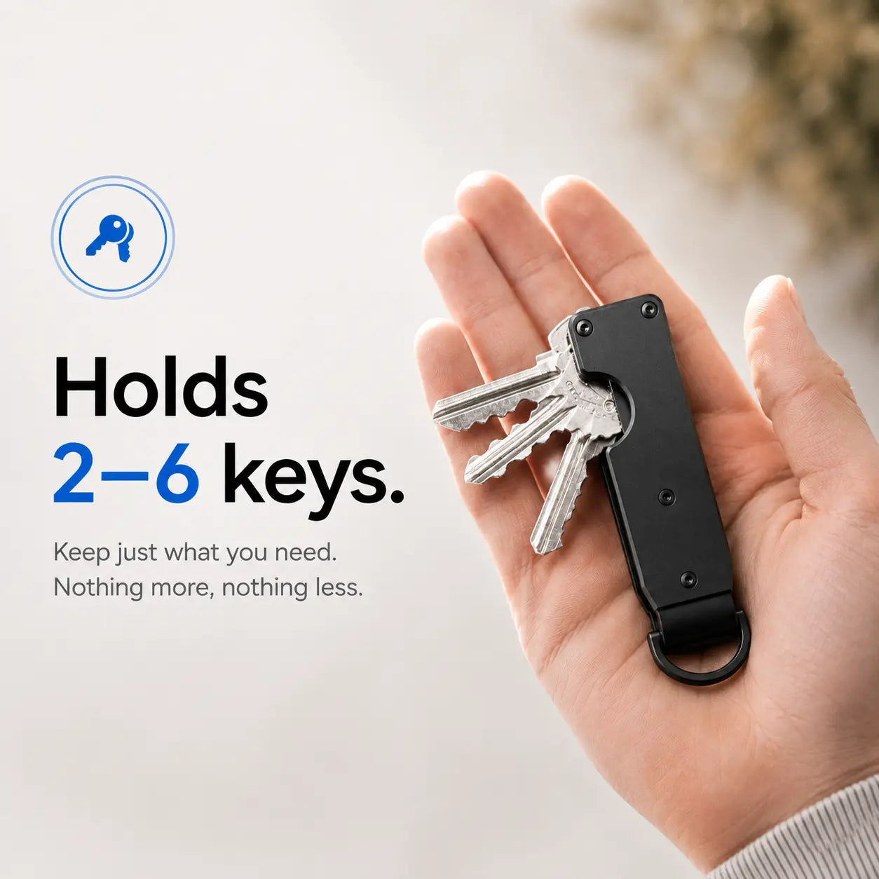 Apple Find My key organizer for everyday carry