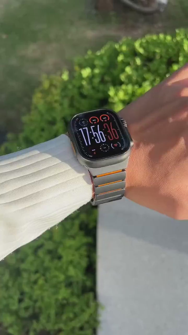 WatchBand Active titanium Apple Watch band — made for all-day wear