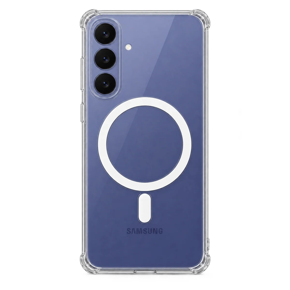 MagCase Clear for Samsung S26 FE, clear magnetic case rear view #Samsung Model_Samsung S26 FE