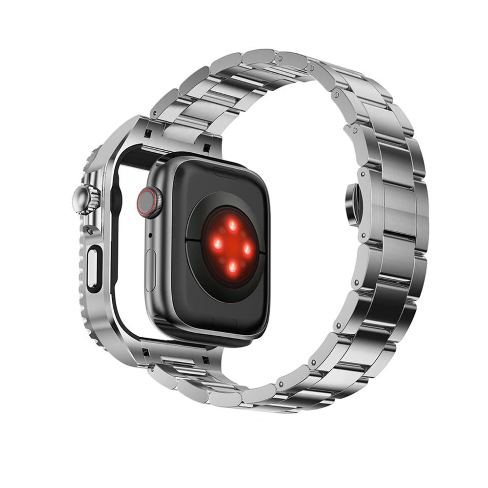 Stainless Steel Armor Case for Apple Watch